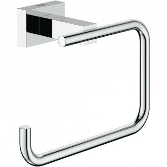 Держатель для туалетной бумаги GROHE ESSENTIALS CUBE без крышки, хром