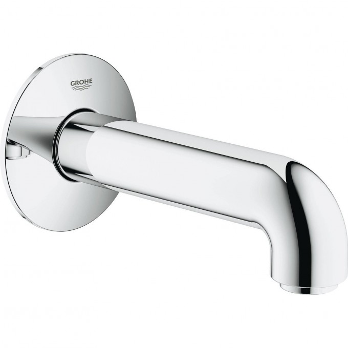 Излив для ванны GROHE BAUCLASSIC, настенный, хром 13258000