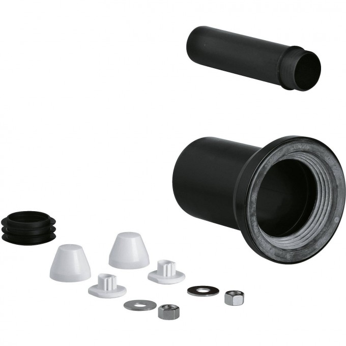 Комплект впускного и смывного гарнитура GROHE для подвесного унитаза, Ø 90 мм 37311K00