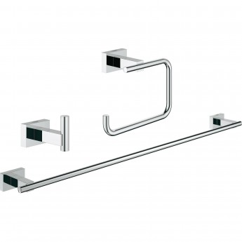 Набор аксессуаров GROHE ESSENTIALS CUBE (3 предмета), хром (40777001)