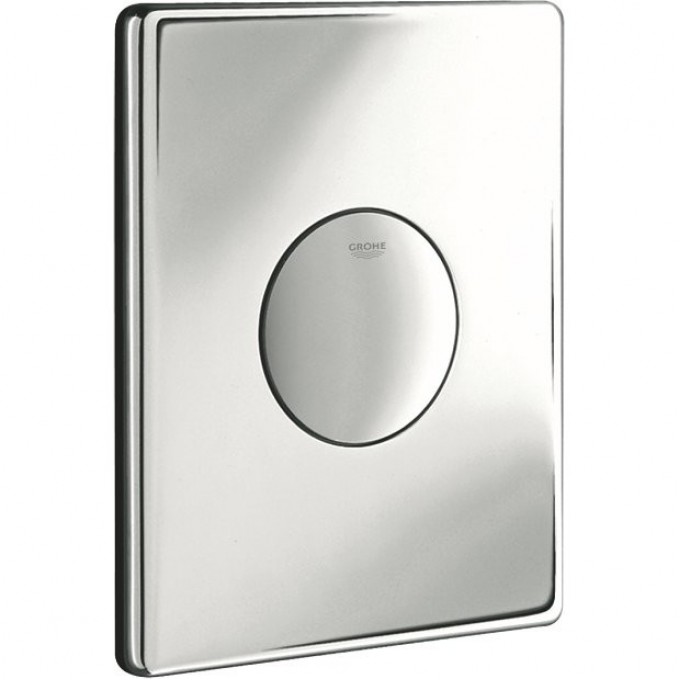 Панель смыва для унитаза GROHE SKATE (1 режим смыва), хром 38573000