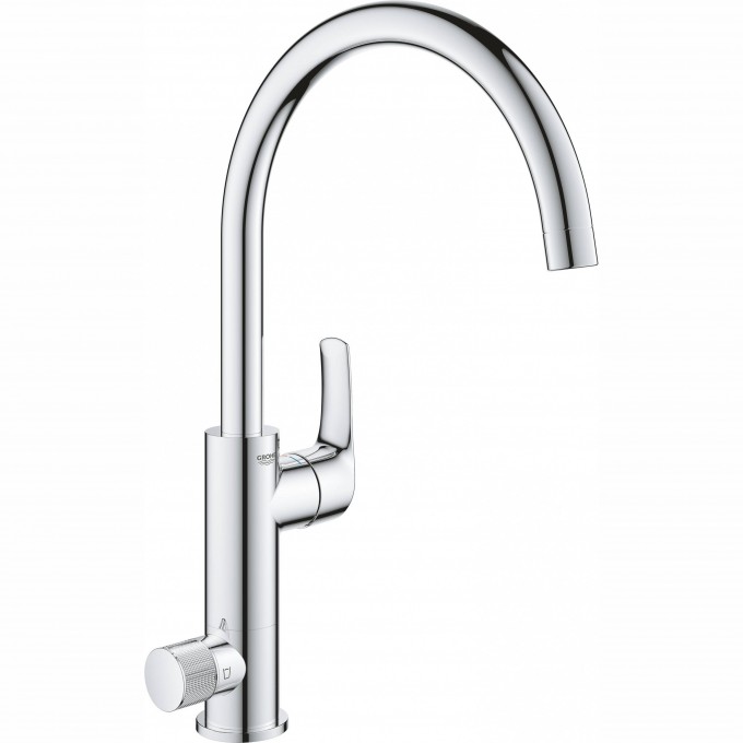 Смеситель для кухни GROHE BLUE PURE EUROSMART с функцией очистки водопроводной воды, хром 31722000