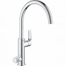 Смеситель для кухни GROHE BLUE PURE EUROSMART с функцией очистки водопроводной воды, хром 31722000