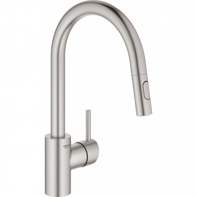 Смеситель для кухни GROHE CONCETTO, высокий излив, суперсталь () 31483DC2