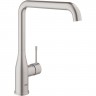 Смеситель для кухни GROHE ESSENCE+ с высоким изливом, суперсталь 30269DC0