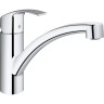 Смеситель для кухни GROHE EUROSMART NEW с низким изливом, хром 33281002
