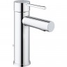 Смеситель для раковины GROHE ESSENCE+ с энергосберегающим картриджем, хром () 23379001