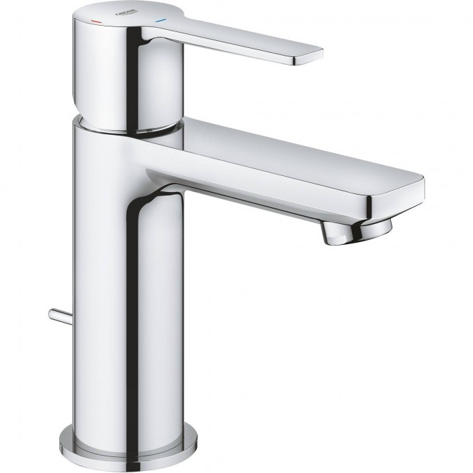 Смеситель для раковины GROHE LINEARE NEW с донным клапаном, хром 23790001