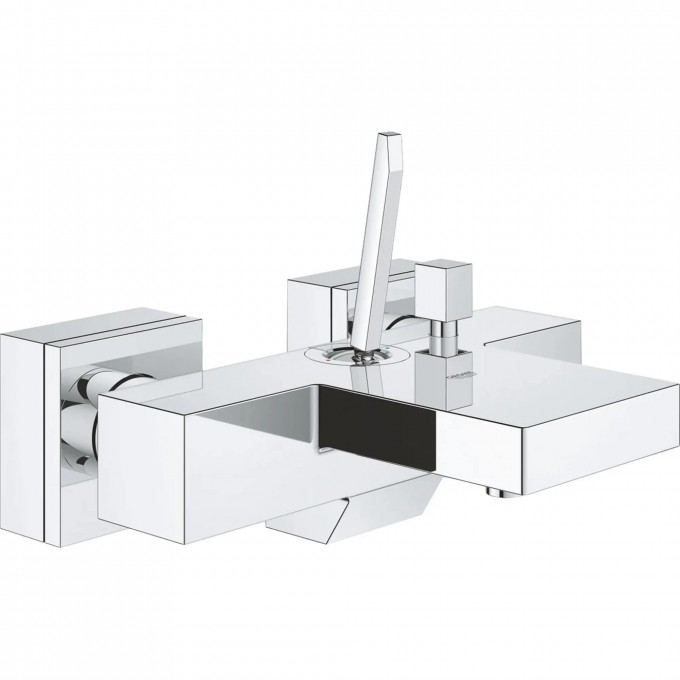 Смеситель для ванны GROHE EUROCUBE JOY 23666000