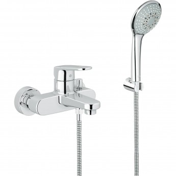 Смеситель для ванны GROHE EUROPLUS с душевым гарнитуром, хром
