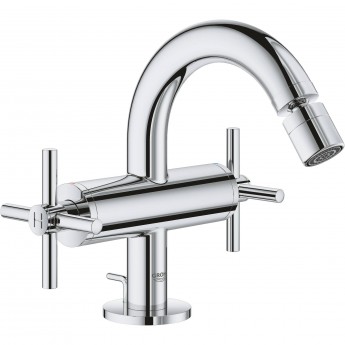 Смеситель GROHE ATRIO NEW двухвентильный биде на 1 отверстие, хром (24027003)