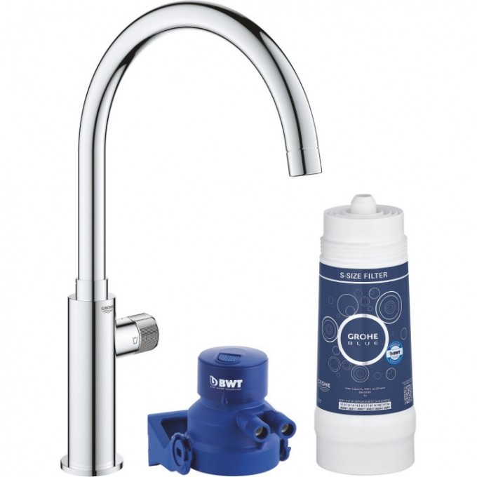 Вентиль с функцией очистки водопроводной воды GROHE BLUE PURE MONO 119710