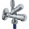Вентиль угловой GROHE комбинированный 1/2″-3/8″ для подключения смесителей, хром 41073000