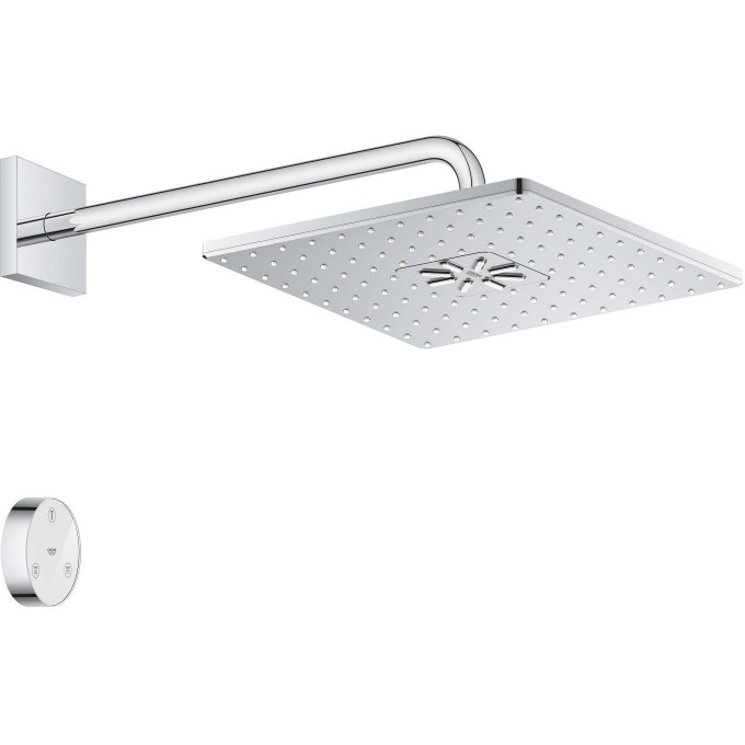 Верхний душ 310 мм GROHE RAINSHOWER SMARTCONNECT CUBE 26642000