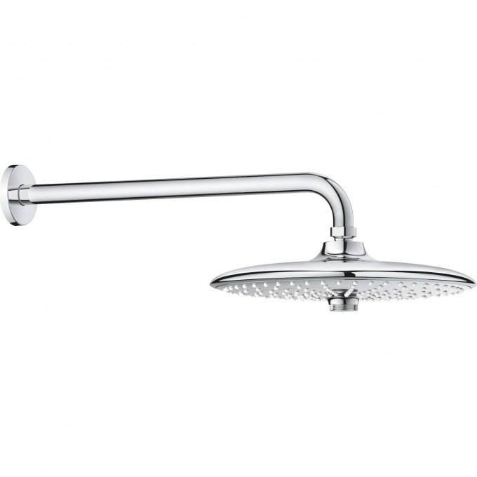 Верхний душ GROHE EUPHORIA 260 SMARTCONTROL с душевым кронштейном 380 мм, хром 26458000