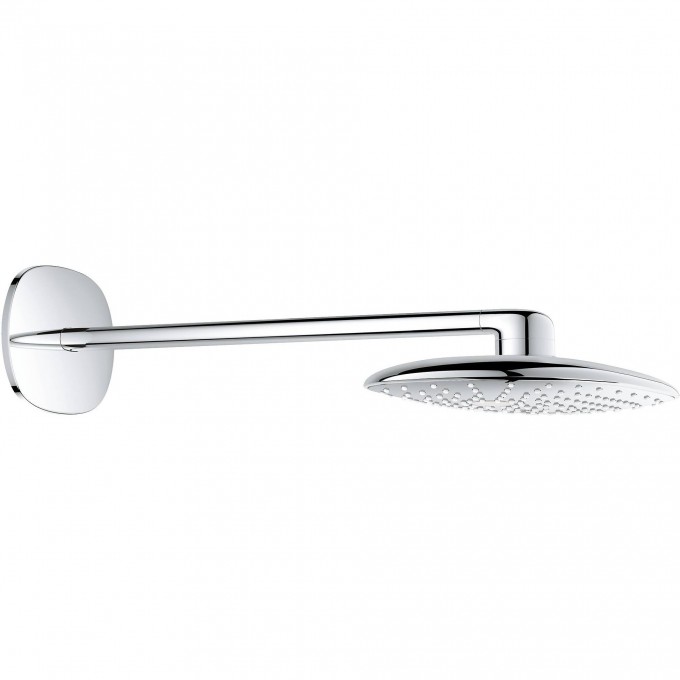 Верхний душ GROHE Rainshower 360 MONO с душевым кронштейном, 360 x 220 мм, хром 26450000