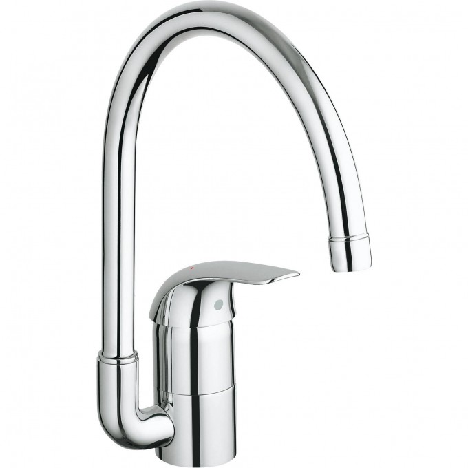 Смеситель для кухни GROHE EUROECO с высоким изливом, хром 32752000